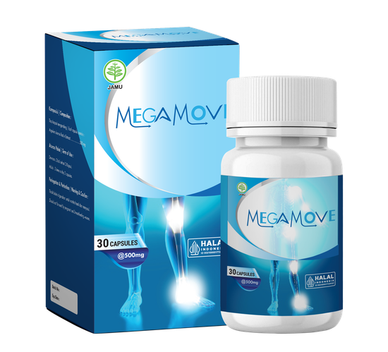 Megamove – suplemen pendukung sendi kemasan resmi 2026